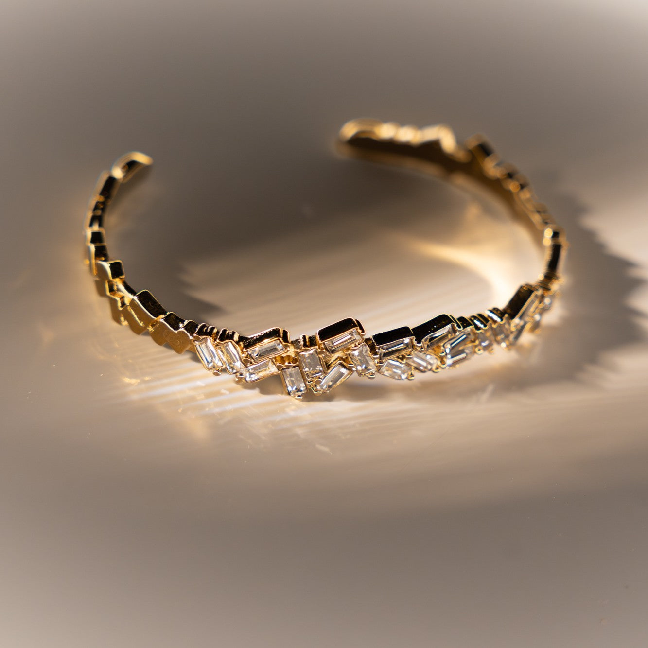 Crystal Cluster Cuff