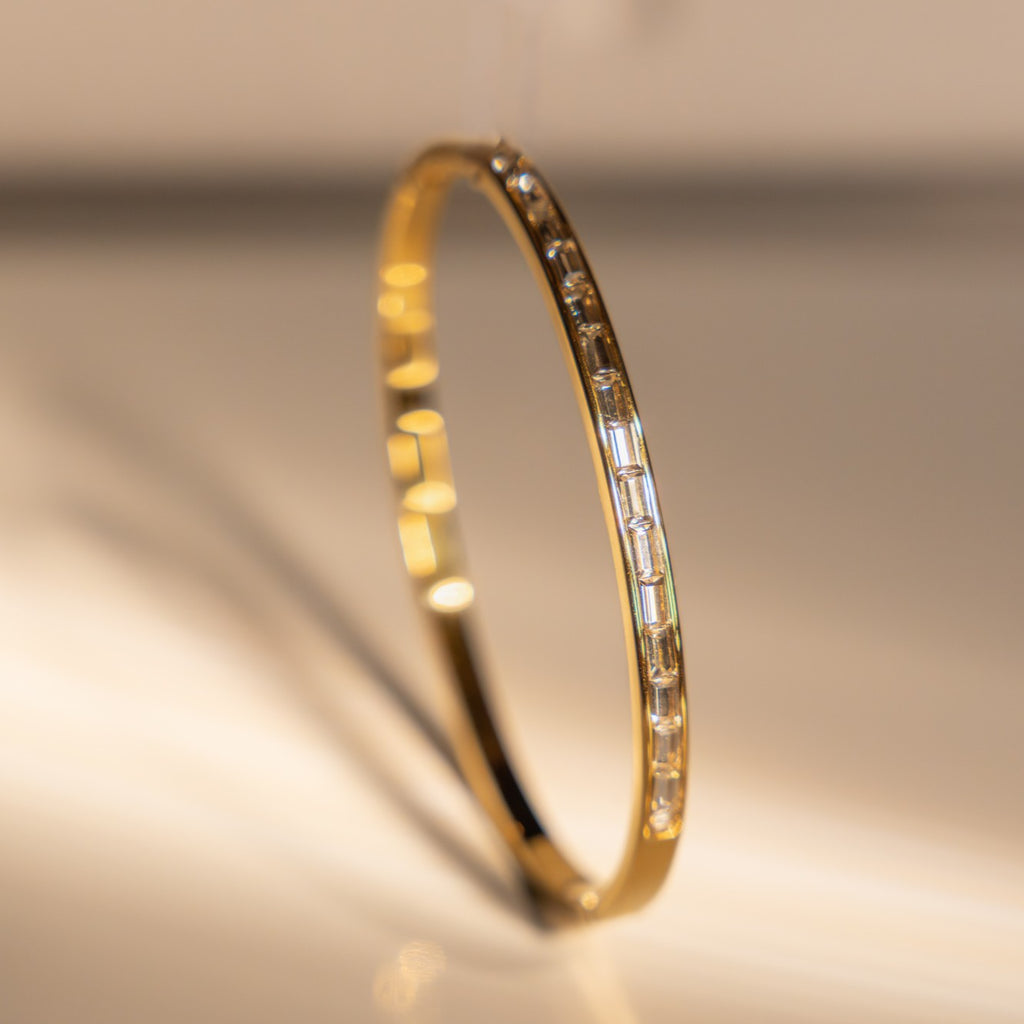 Crystal Bar Bangle