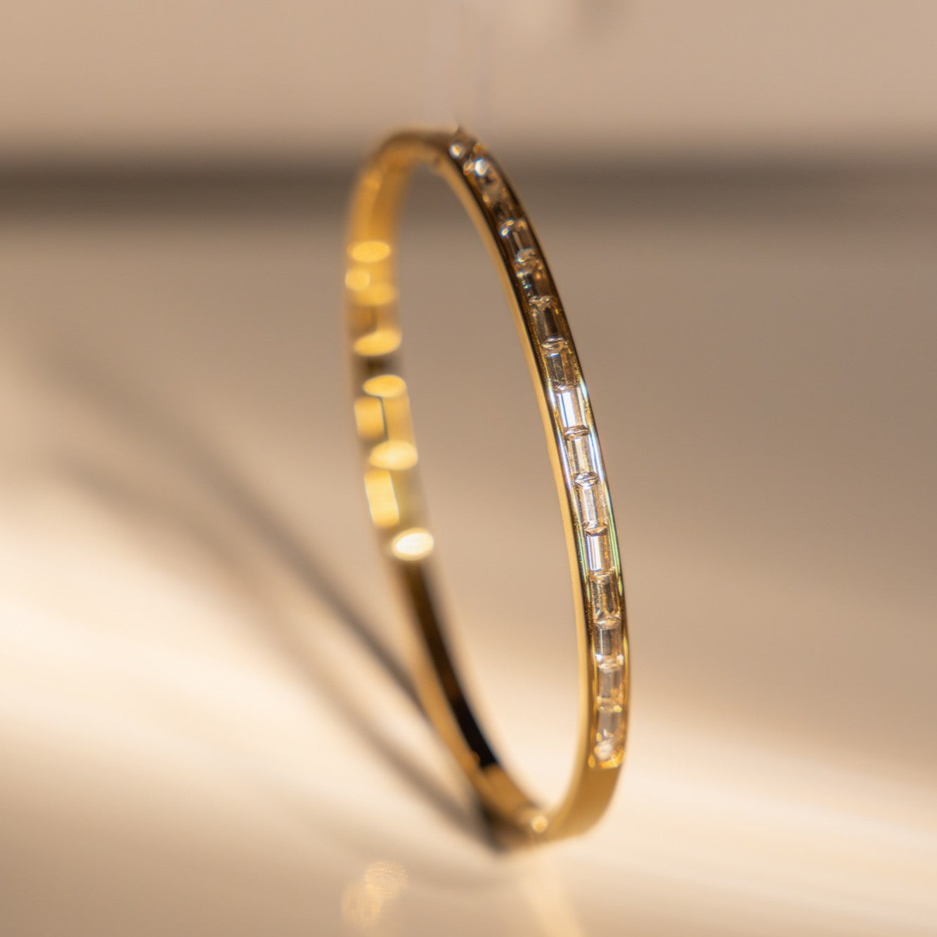 Crystal Bar Bangle