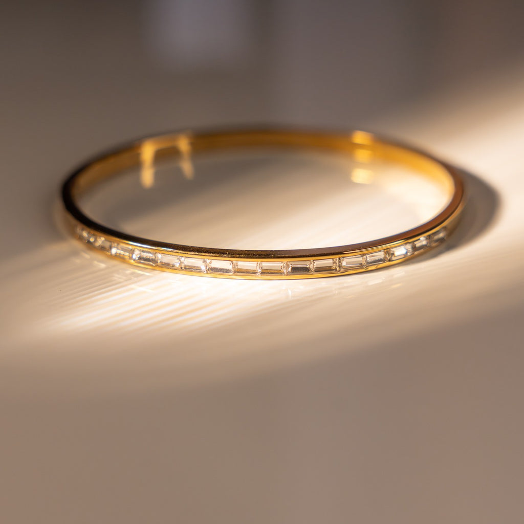 Crystal Bar Bangle