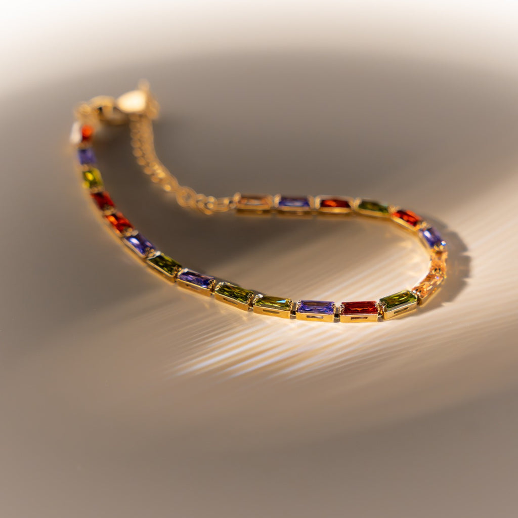 Multicolor Mosaic Bracelet