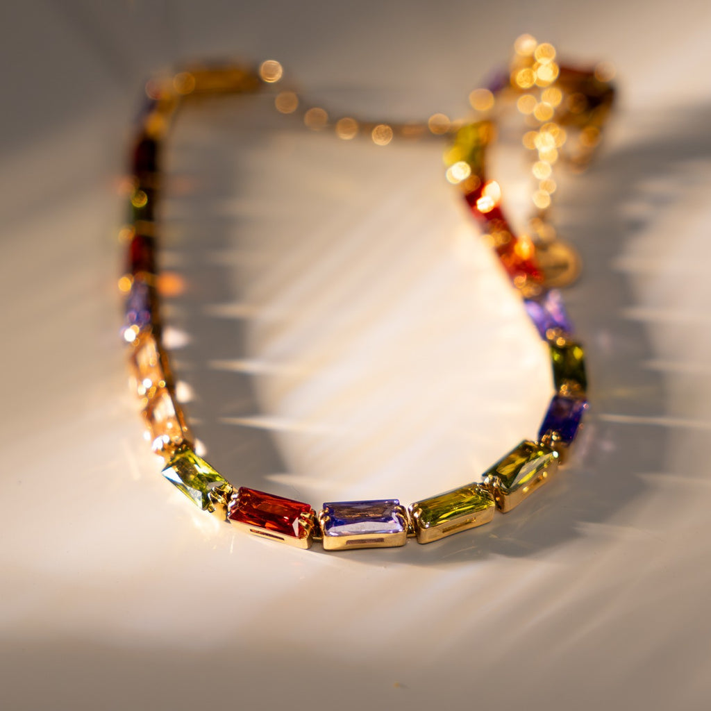 Multicolor Mosaic Bracelet