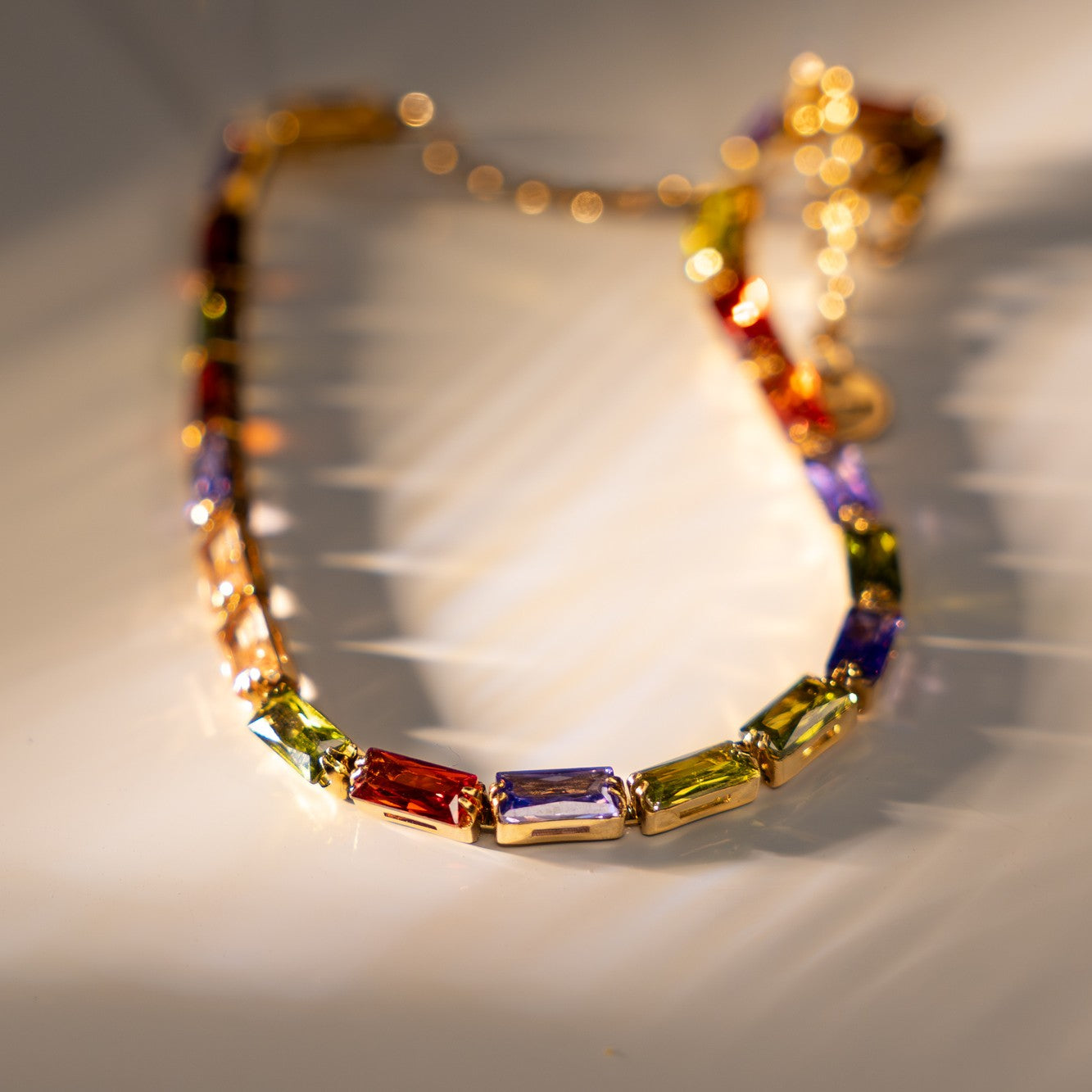 Multicolor Mosaic Bracelet
