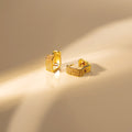Stellar Grid Stud-Hoops